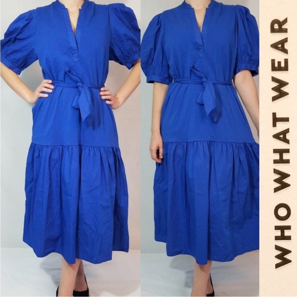 Who What Wear Dresses & Skirts - WHO WHAT WEAR puff sleeve dress
